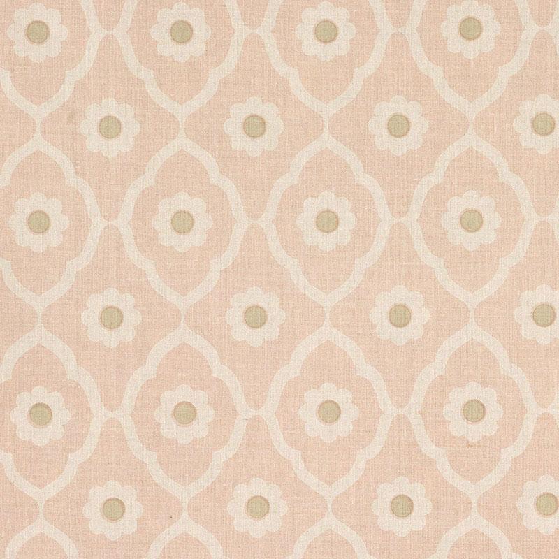 Schumacher Soundess Pink Fabric
