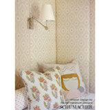 Schumacher Soundess Pink Fabric