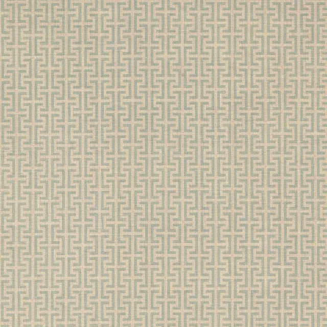 Schumacher Temple Aqua Fabric