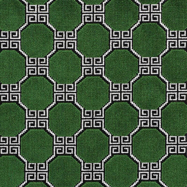 Schumacher Octavia Velvet Emerald Fabric
