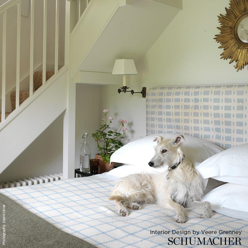 Schumacher Townline Road Brown Fabric