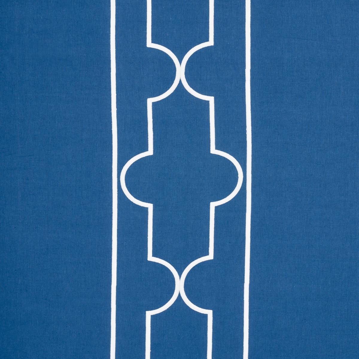 Schumacher Limitless Lattice Royal Fabric