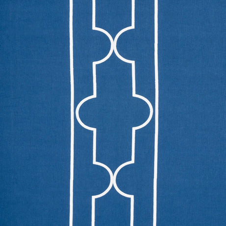 Schumacher Limitless Lattice Royal Fabric