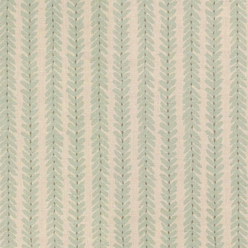 Schumacher Woodperry Aqua Fabric