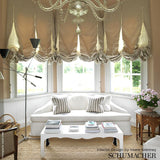 Schumacher Woodperry Aqua Fabric