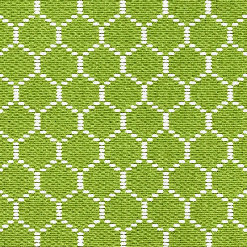 Schumacher Fishnet Leaf Fabric