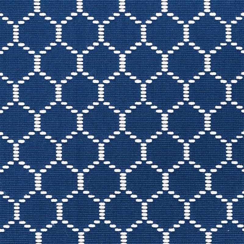 Schumacher Fishnet Marine Fabric
