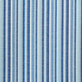 Schumacher Primavera Stripe Sea Fabric