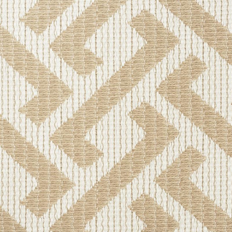 Schumacher Fresh Air Indoor/Outdoor Sand Fabric