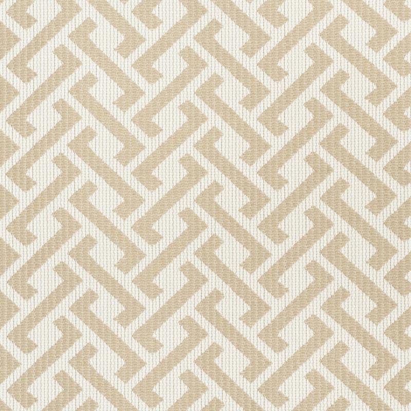 Schumacher Fresh Air Indoor/Outdoor Sand Fabric