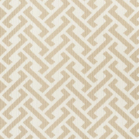Schumacher Fresh Air Indoor/Outdoor Sand Fabric