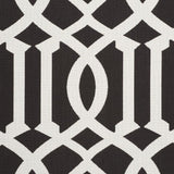 Schumacher Imperial Trellis Indoor/Outdoor Black Fabric