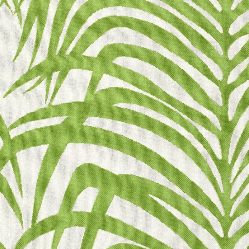 Schumacher Zebra Palm Indoor/Outdoor Leaf Fabric