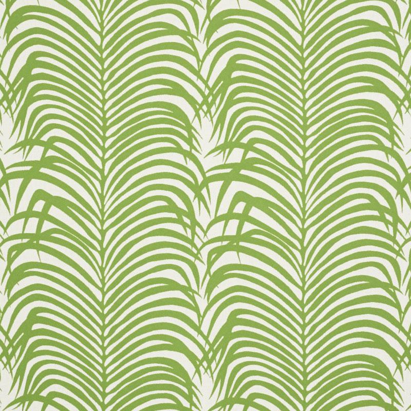 Schumacher Zebra Palm Indoor/Outdoor Leaf Fabric