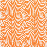 Schumacher Zebra Palm Indoor/Outdoor Orange Fabric