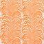 Schumacher Zebra Palm Indoor/Outdoor Orange Fabric