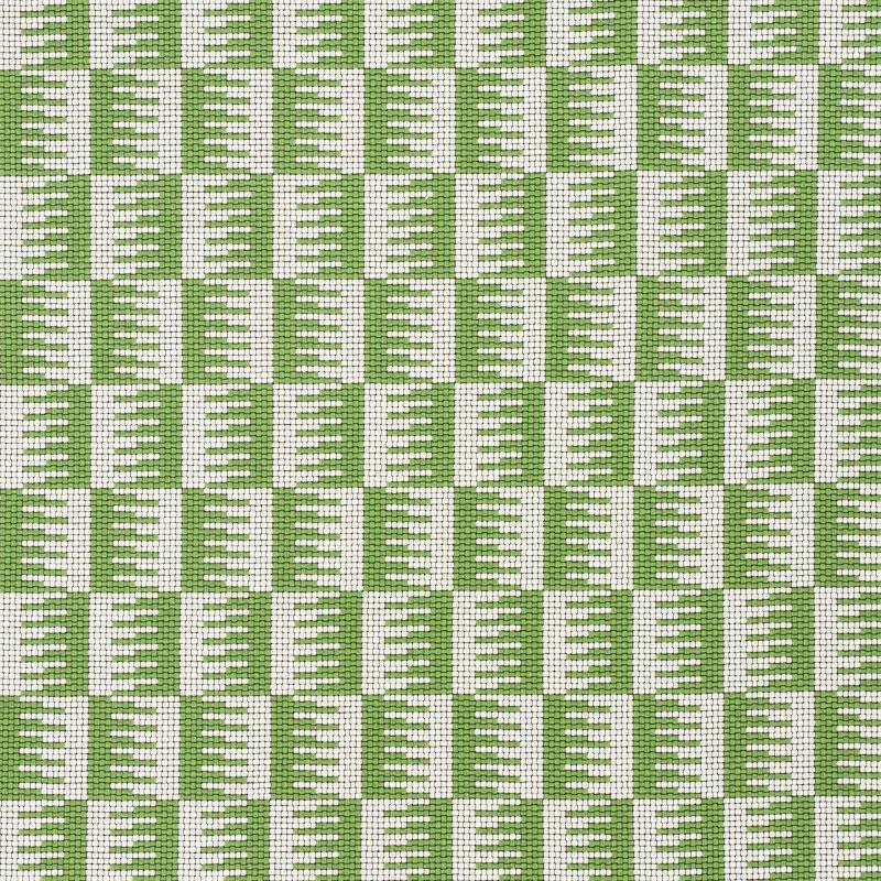 Schumacher Dovetail Indoor/Outdoor Green Fabric