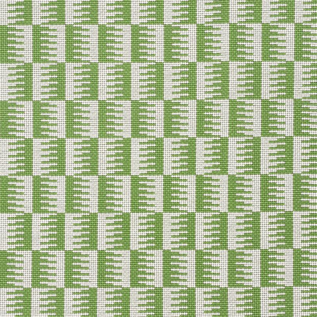 Schumacher Dovetail Indoor/Outdoor Green Fabric