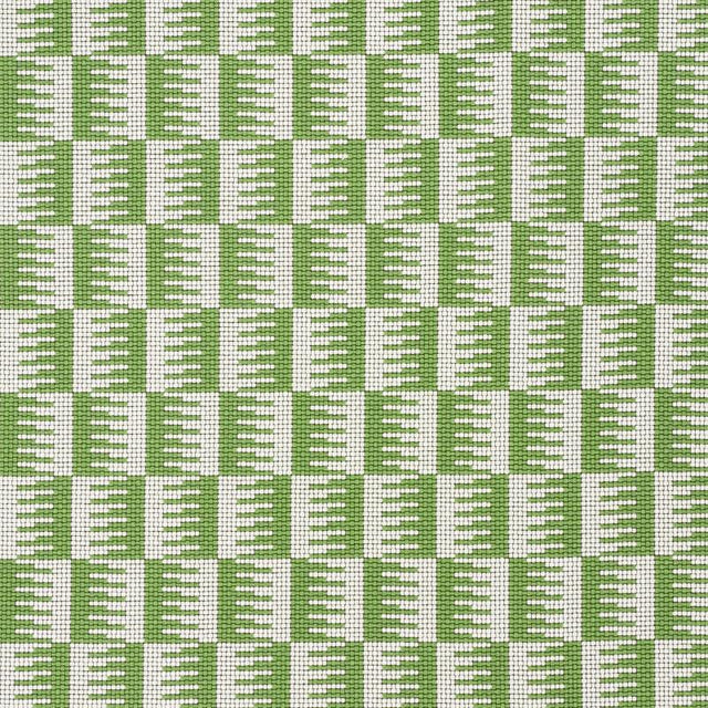 Schumacher Dovetail Indoor/Outdoor Green Fabric