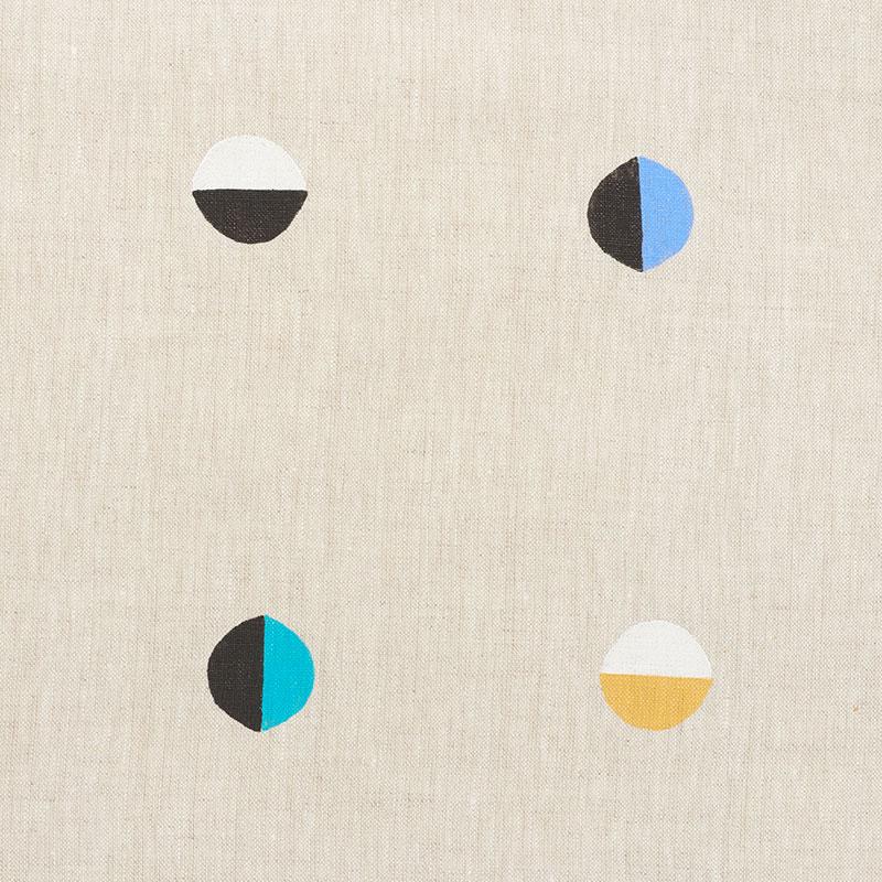 Schumacher Joshua Tree Natural Moons Fabric