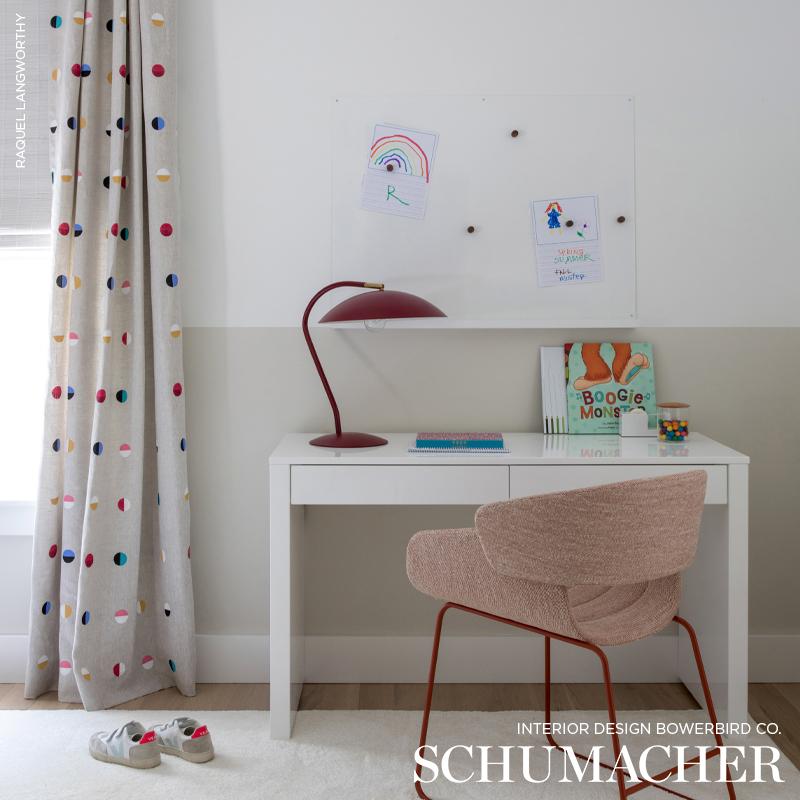 Schumacher Joshua Tree Natural Moons Fabric