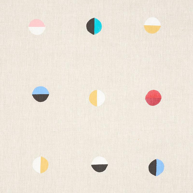 Schumacher Joshua Tree Natural Moons Fabric