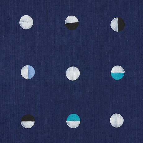 Schumacher Joshua Tree Indigo Moons Fabric