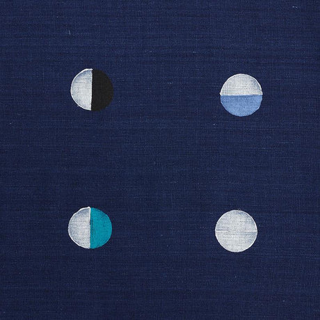 Schumacher Joshua Tree Indigo Moons Fabric