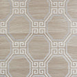 Schumacher Octavia Hemp Shimmer Quartz Wallpaper