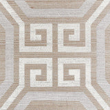Schumacher Octavia Hemp Shimmer Quartz Wallpaper