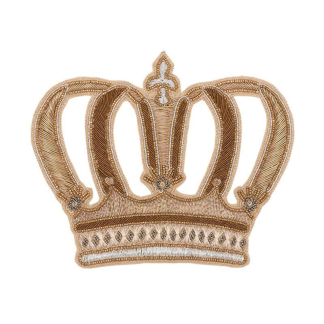 Schumacher Gold Crown Appliqu