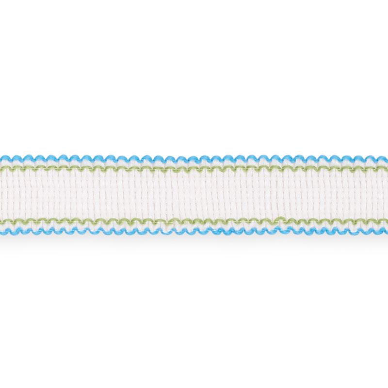 Schumacher Aqua Filippa Tape Indoor/Outdoor