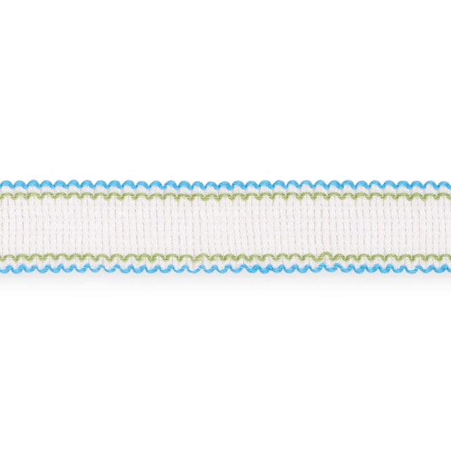 Schumacher Aqua Filippa Tape Indoor/Outdoor