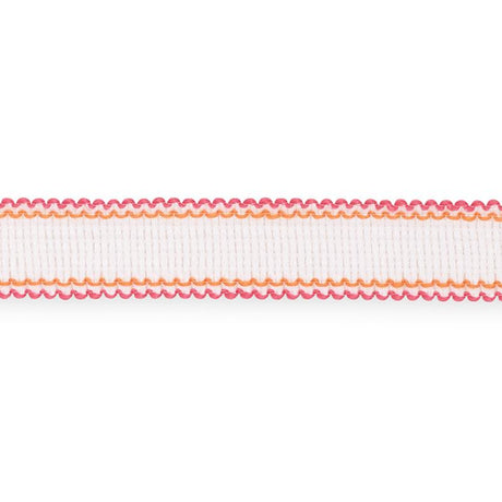 Schumacher Filippa Tape Indoor/Outdoor Azalea Trim