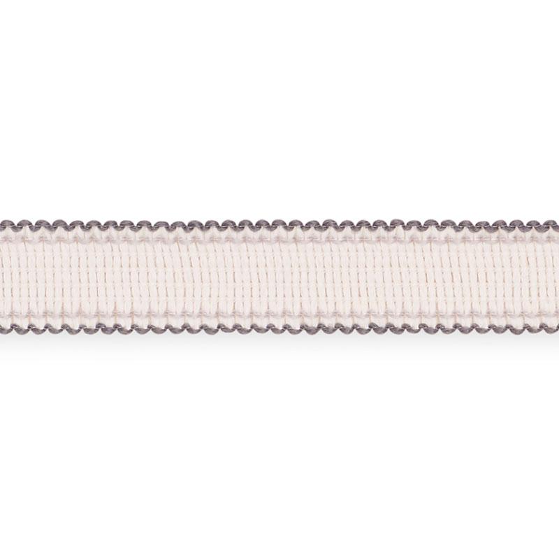 Schumacher Filippa Tape Indoor/Outdoor Grey Trim