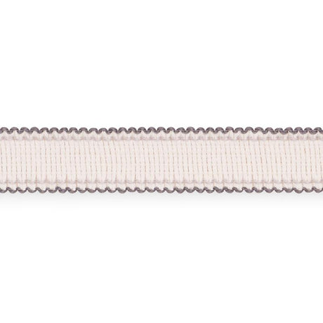 Schumacher Filippa Tape Indoor/Outdoor Grey Trim