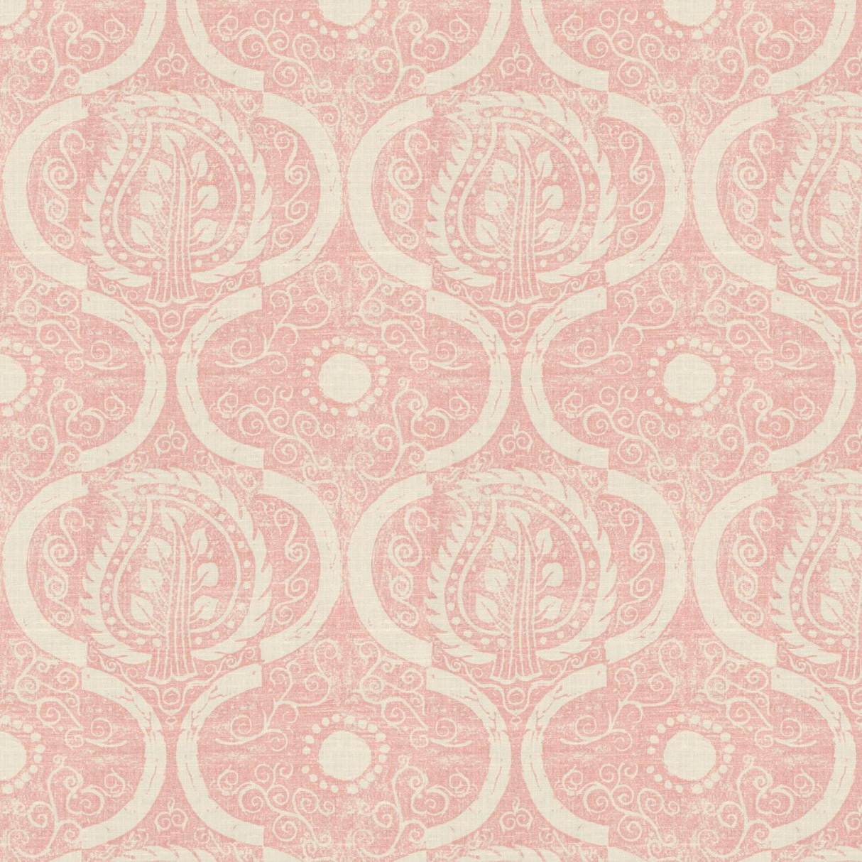 Lee Jofa PERSIAN LEAF PINK Fabric