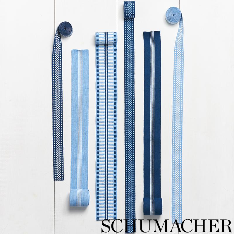 Schumacher Grey Jacobsen Tape Indoor/Outdoor