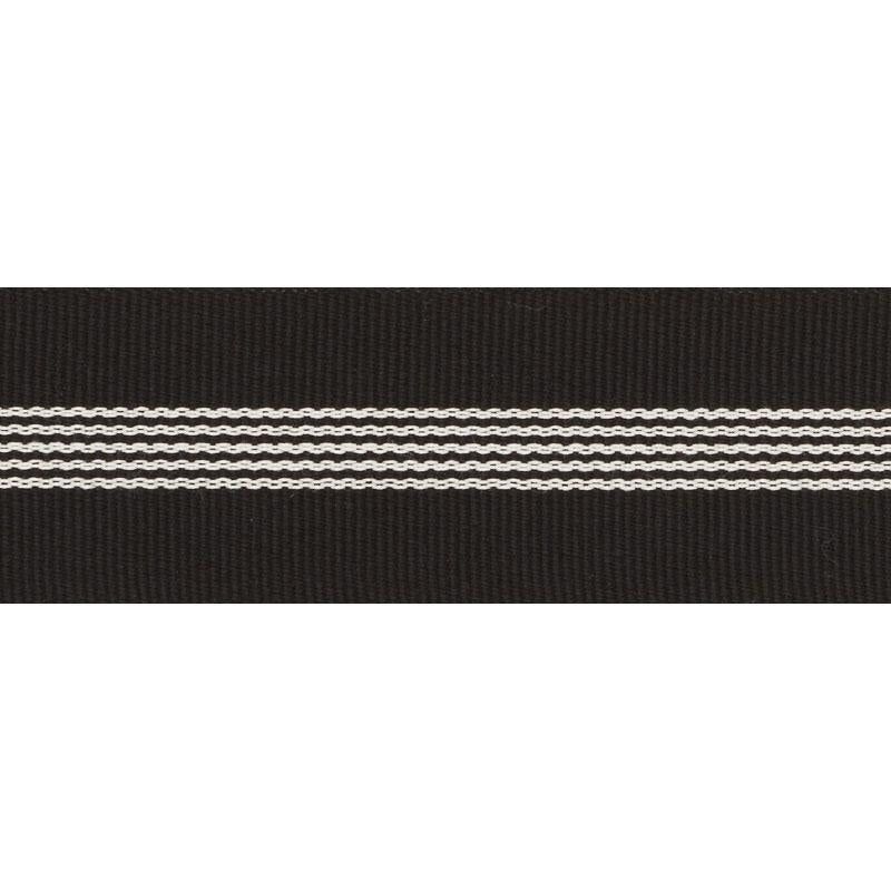 Schumacher Black Nilsson Tape Indoor/Outdoor