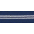 Schumacher Navy Nilsson Tape Indoor/Outdoor