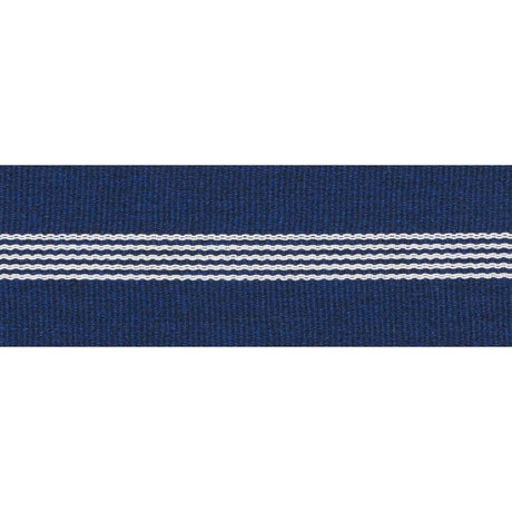 Schumacher Navy Nilsson Tape Indoor/Outdoor