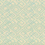 Kasmir Tallmadge Fret Turquoise Fabric