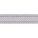 Schumacher Grey Marta Tape Indoor/Outdoor