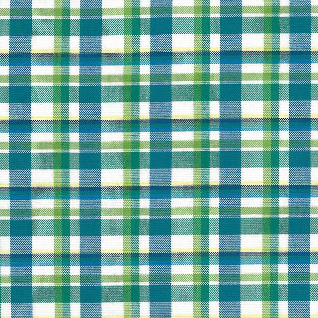 Kasmir Tamron Plaid Isle Waters Fabric