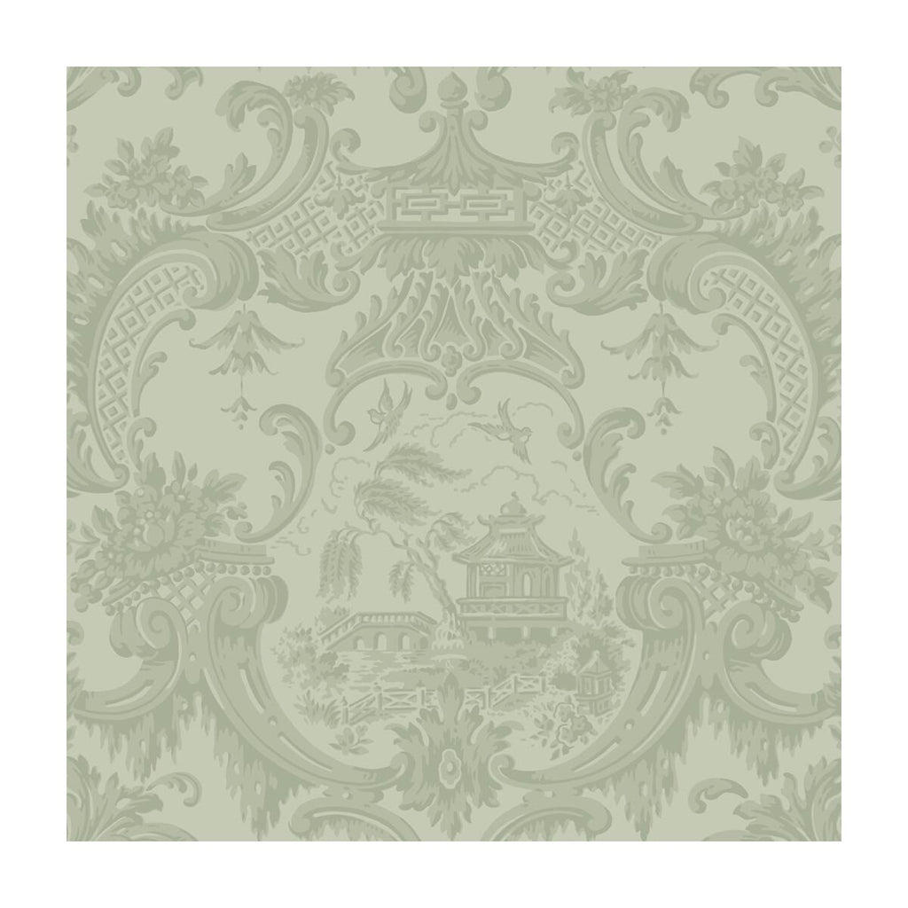 Cole & Son Chippendale China Olive Wallpaper
