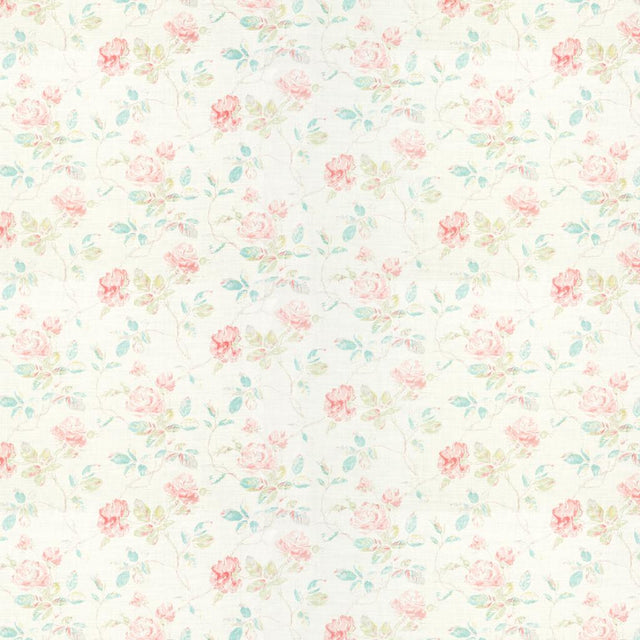 Lee Jofa MARLOW TURQ/PINK/OYS Fabric