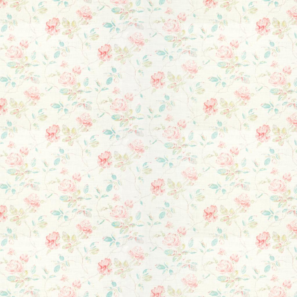 Lee Jofa MARLOW TURQ/PINK/OYS Fabric