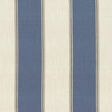 Kasmir Thoreau Stripe Indigo Fabric