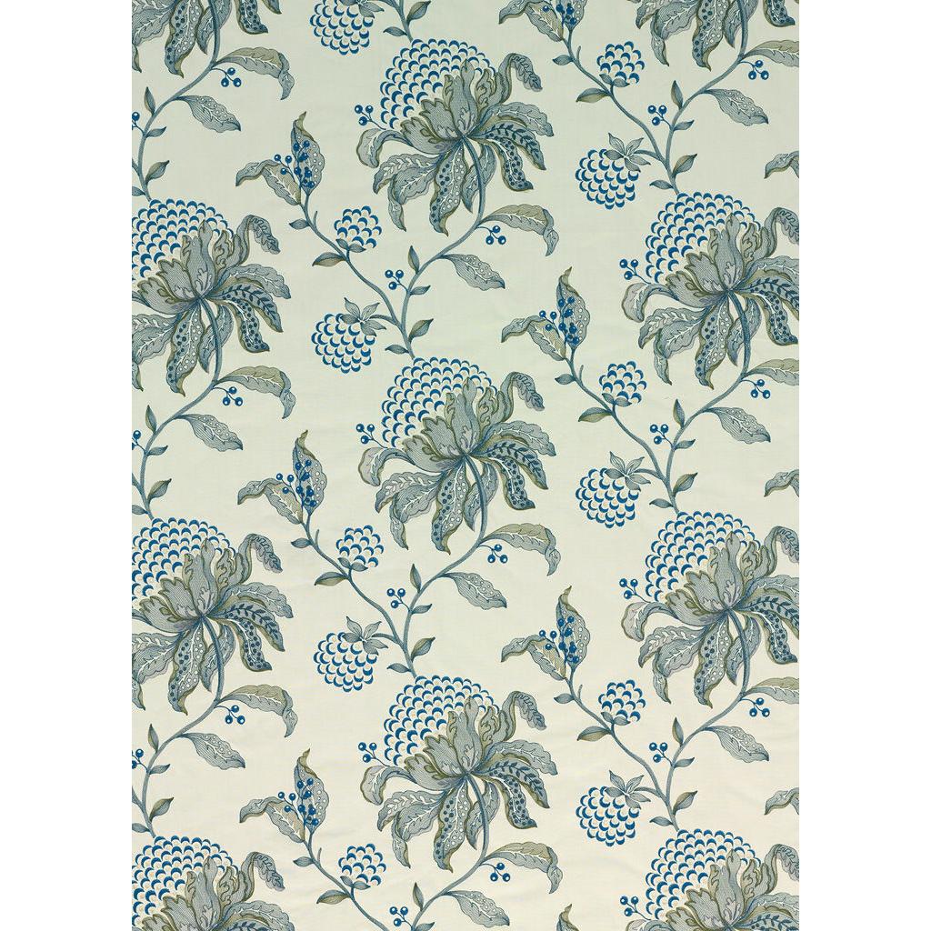G P & J Baker SILWOOD INDIGO Drapery Fabric
