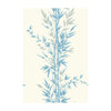 Cole & Son Bamboo Blue On Ivory Wallpaper